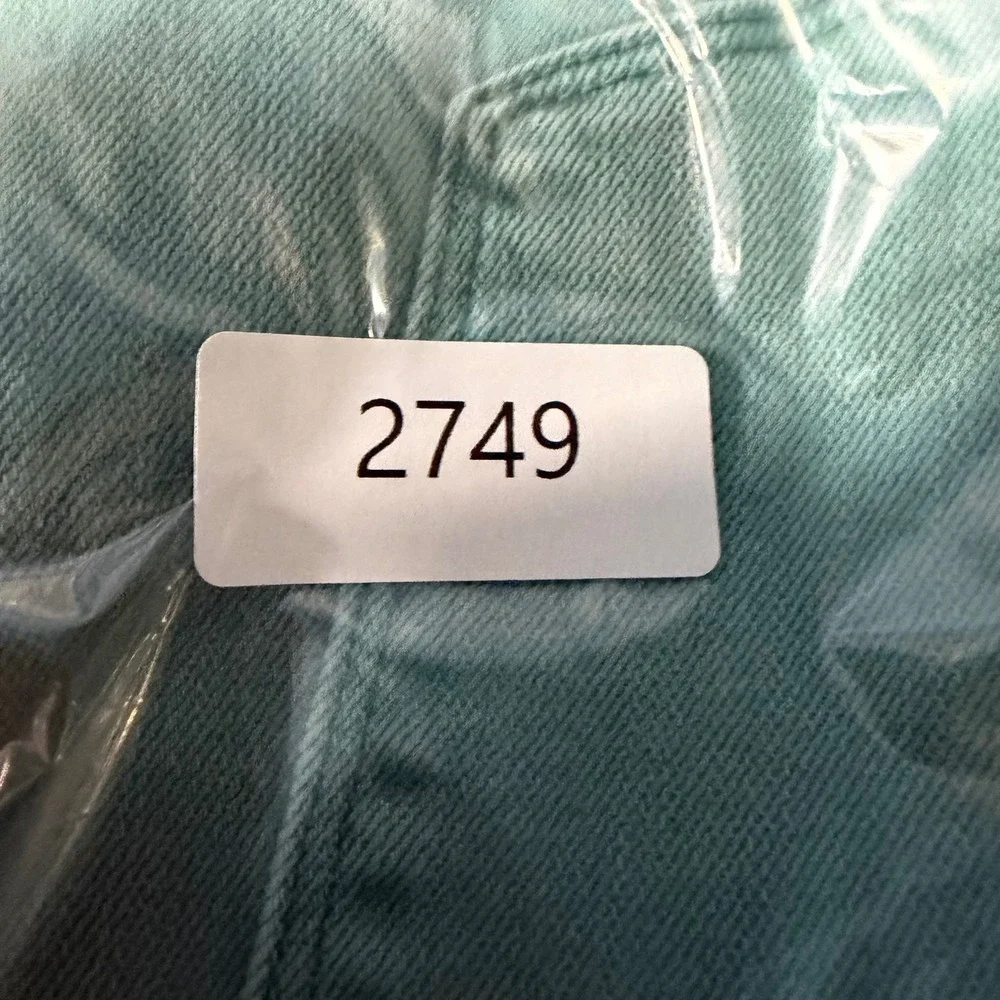 Judy Blue Wide Leg Jean Women 15/32 (FITS 32x31) Sage Green Garment Dyed JB88621